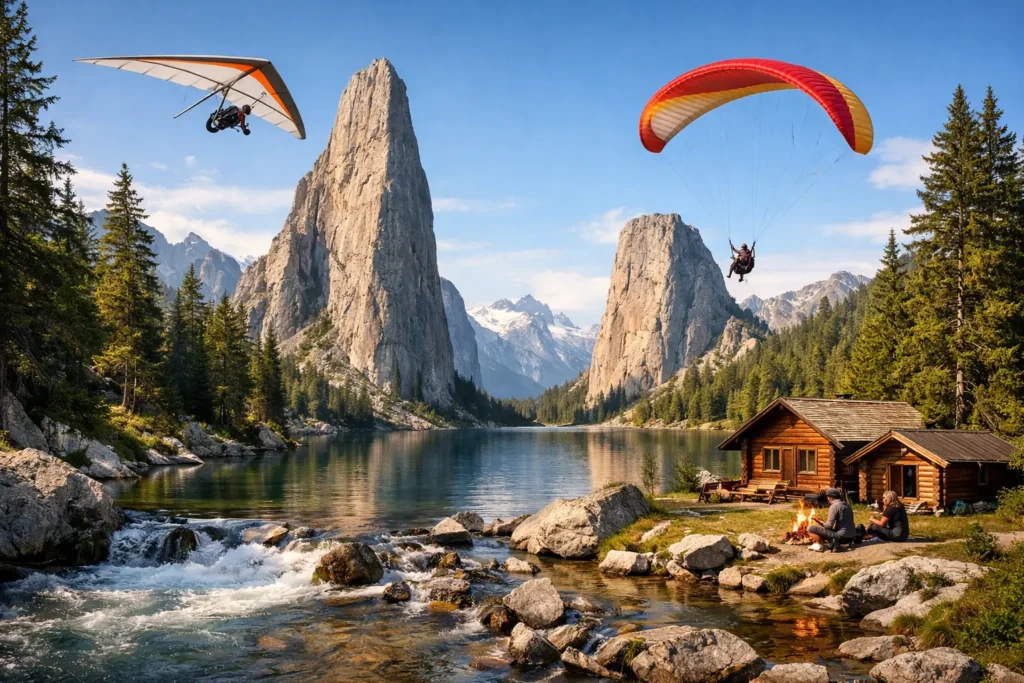 Escuela de aventura outdoor para romper la rutina