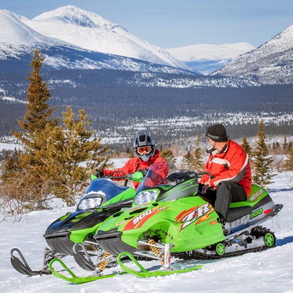 snowmobiling